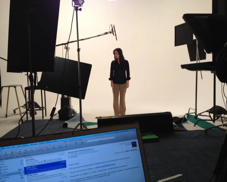 Filmagem para a LG